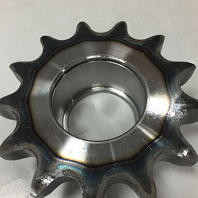 Αλυσίδα Τροχός Πολλαπλές Σειρές Αλυσίδων Γρανάζια Συγκόλλησης 24t